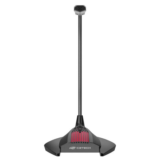Microfone Gamer C3Tech P2 de Mesa - MI-G10BK