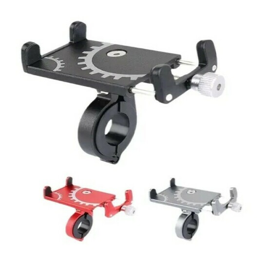 Suporte De Celular Para Bicicleta em Alumínio Até 7" KA-C409