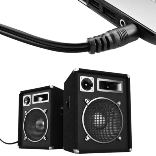 Cabo P2 para 2RCA Auxiliar com 1.5 Metros GRASEP - D-PR201 1.5M