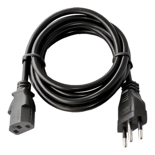 Cabo de Força 1.2 Metros para Fonte ATX 250V 10A - LK-7601