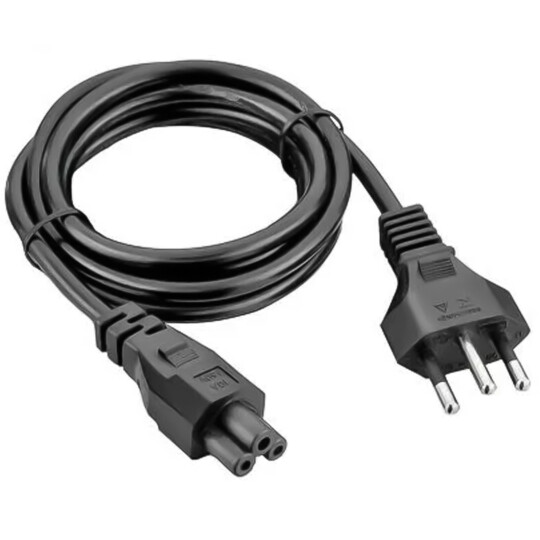 Cabo de Força 2 Metros para Fontes de Notebook Tripolar Luatek - LK-7600A