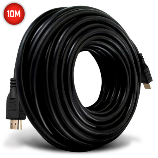 Cabo HDMI 10 Metros 1.4 Full HD 1080p GRASEP - D-H5000 10M
