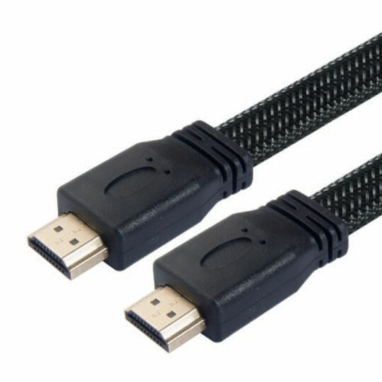 Cabo HDMI 1.5 Metros em Malha 2.0 HD 4K GRASEP - D-4K02 1.5M