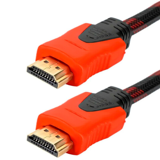 Cabo HDMI para HDMI em Malha 1.4 3D com 3 Metros GRASEP - D-H5003 3M