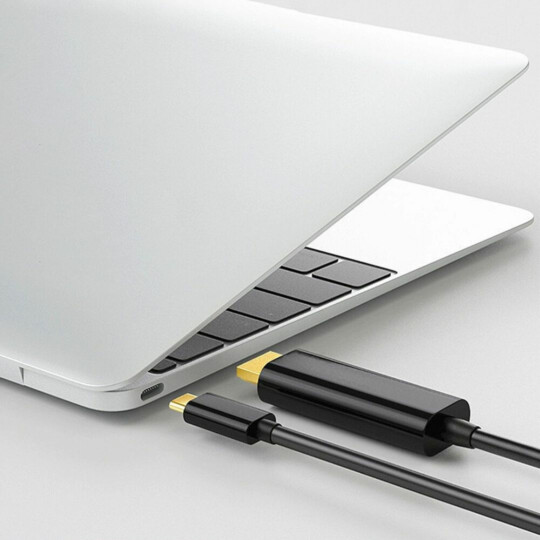 Cabo Adaptador USB C para HDMI 4K 1.8 Metros KAPBOM - KAP-V099