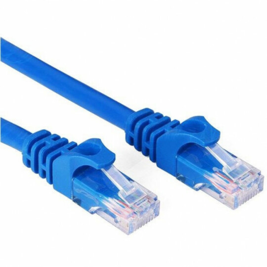 Cabo de Rede Rj45 Cat5e Azul 1 metro Exbom - CBX-N5C10