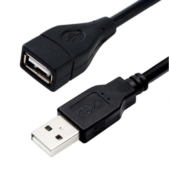 Cabo Extensor USB 2.0 Macho para USB Fêmea 2 Metros EXBOM - CBX-U2AMAF20/01969