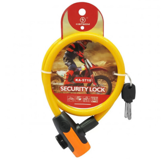 Cadeado para Bicicleta com Chave 70cm KAPBOM - KA-5710