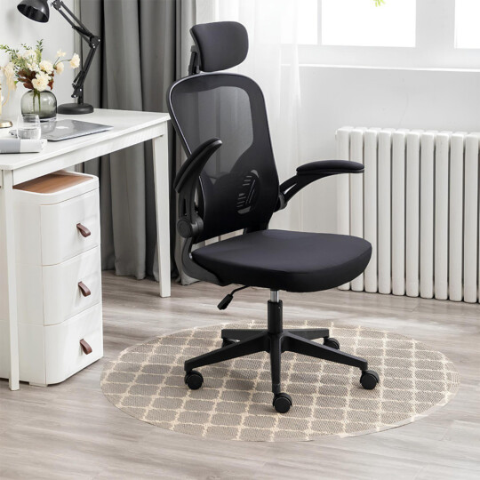 Cadeira Escritório Ergonômica MetalRed M616 Preta c/ ajustes