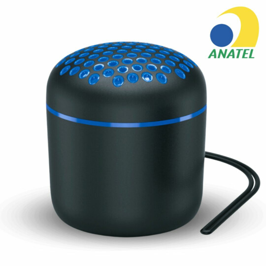 Caixa de Som Bluetooth USB LED GRASEP - D-BH888
