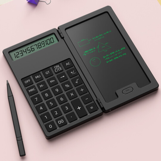 Calculadora Digital com Bloco de Notas LCD 10 Digitos LUATEK - KL-1602