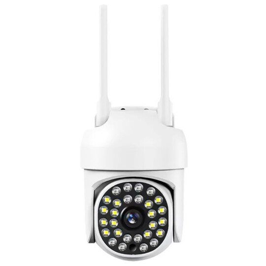 Câmera de Segurança IP WI-FI SMART C/ 2 Antenas INOVA - MD-30163