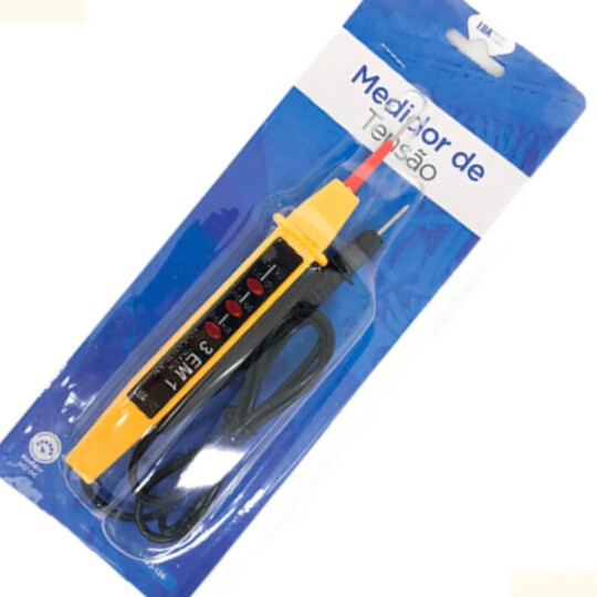 Medidor de Tensão AC/DC 3 em 1 Voltímetro Luatek - LWJ-136