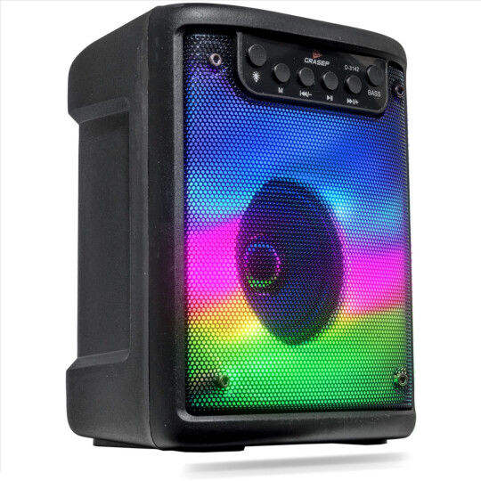 Caixa De Som Bluetooth Portátil 10W FM SD Usb GRASEP - D-3142