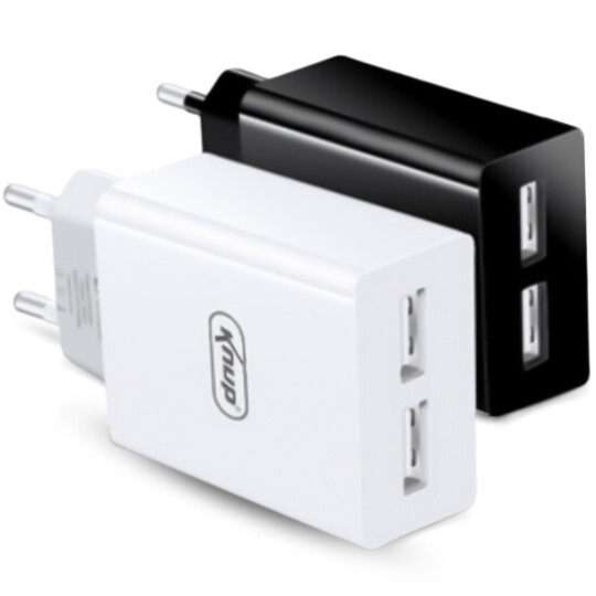 Carregador de Celular 3.1A com Selo Anatel 2 Portas Usb KNUP - KP-IC021
