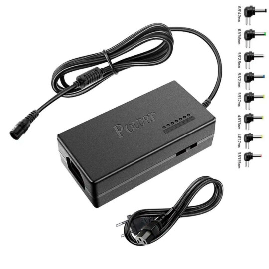 Fonte de Alimentação Universal para Notebook 10 Pinos 12-24V 96W TOMATE - MTT-002