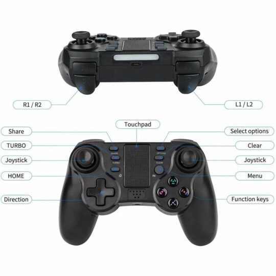 Controle Joystick sem Fio para Ps4 KNUP - ON-GM017
