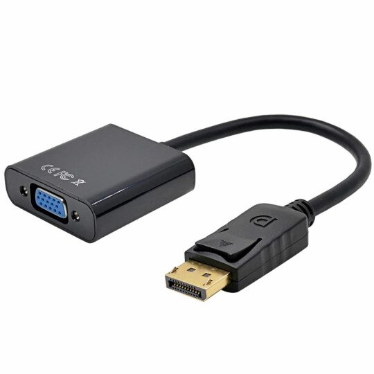 Conversor Displayport para VGA 1080p KNUP - KP-AD144