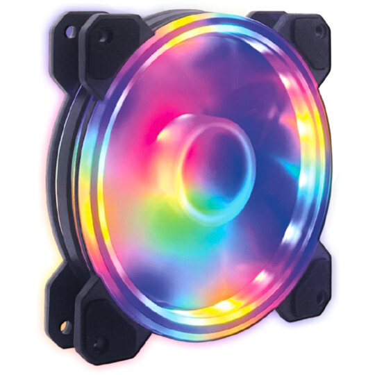 Cooler Fan RGB 120mm para Gabinete KNUP - KP-VR331