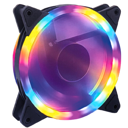 Cooler Fan RGB 120mm para Gabinete KNUP - KP-VR332