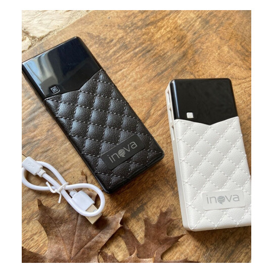 Power Bank Portátil 10000 mah com Visor de Led Inova - POW-1068