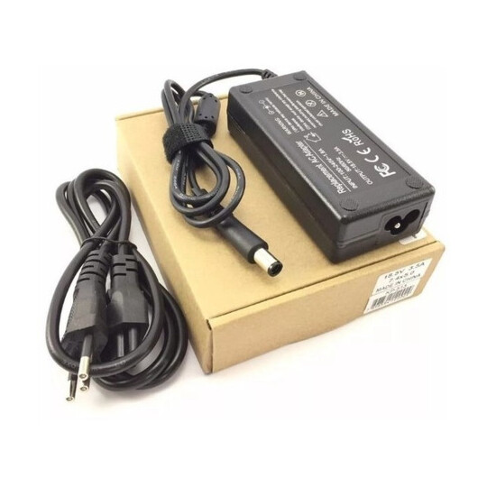 Fonte para Notebook Compatível com Hp 65w 18.5v 3.5a 7.4*5.0 KNUP - KP-513