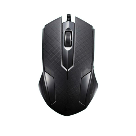 Mouse Óptico Com Fio USB 1000 DPI Verde - SB-S03