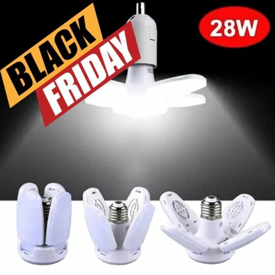 Lampada Led 28W Dobrável Petalas Bivolt KAPBOM - KA-1881