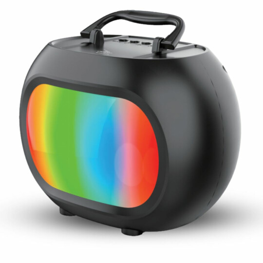 Caixa de Som Bluetooth 10W Usb SD com Led RGB GRASEP - D-Y14