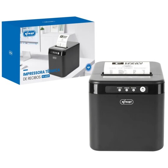 Impressora Térmica C/ Corte Automático 80mm Ifood-Delivery-Cupom Fiscal 80mm