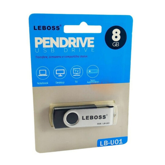 Pen Drive 8GB C6 Usb 2.0 Leboss - LB-U01