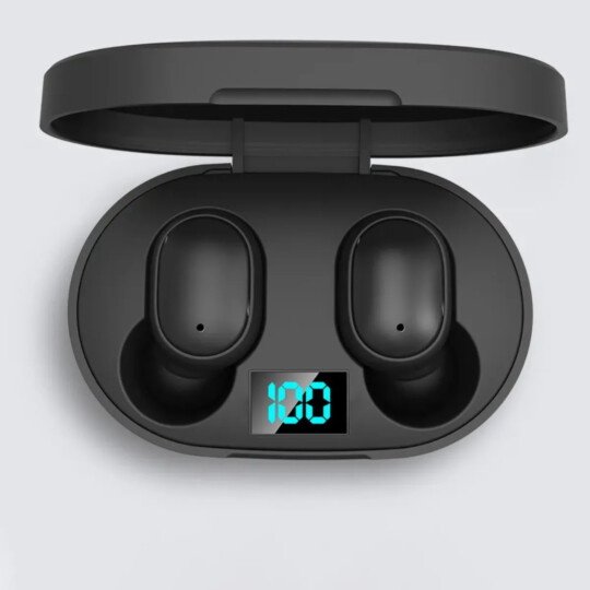 Fone De Ouvido Bluetooth TWS Case Com Display LCD LEHMOX - LEF-E6S