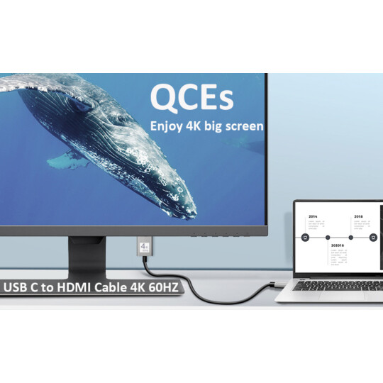 Cabo Adaptador Tipo C para Hdmi - LT-227