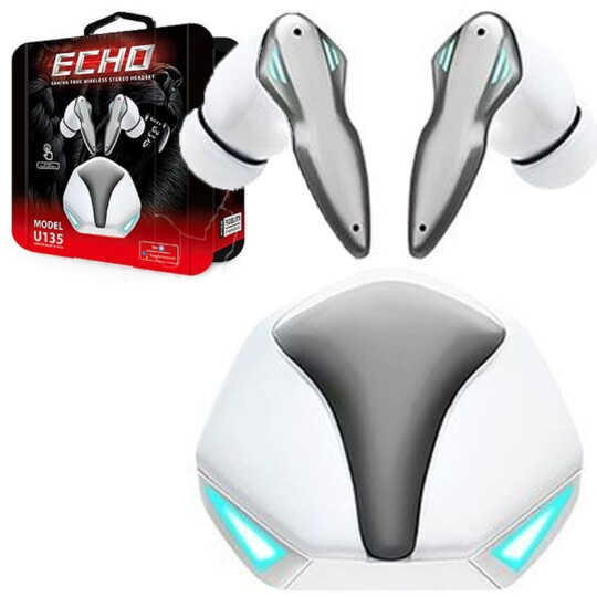 Fone Bluetooth Gaming TWS V5.0 Echo 03913 / SK-U135