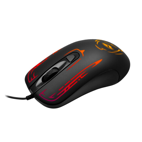 Mouse Gamer C3Tech USB Led com 4 Botões - MG-12BK