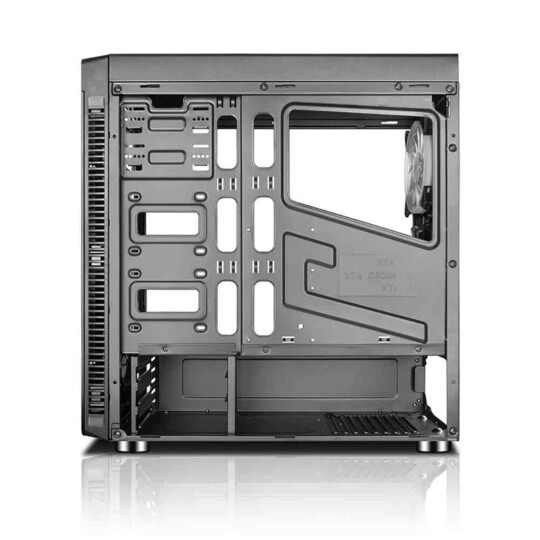 Gabinete Gamer C3Tech Mid Tower 2 Coolers s/ Fonte - MT-G1000BK 