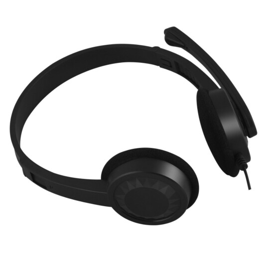Fone de Ouvido Headset C3Tech com Microfone Preto - PH-02BK