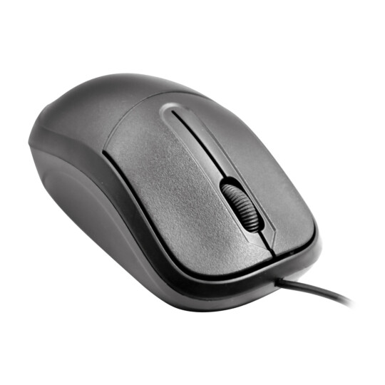 Mouse Óptico C3Tech com Fio Usb 1000 dpi Preto - MS-35BK