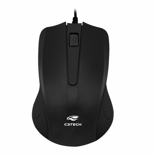 Mouse Óptico C3Tech Usb 1000 dpi Preto - MS-20BK