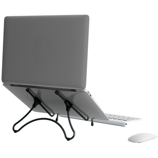Suporte Ergonômico para Notebook e Tablet Multilaser Ajustável Preto - AC376