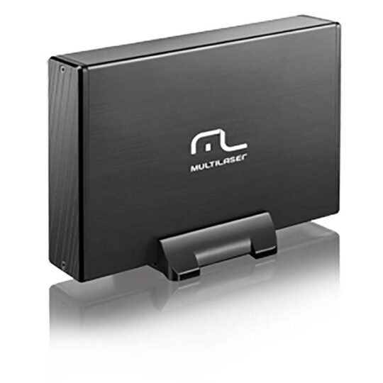 Case para HD Externo Multilaser 3,5' Usb 2.0 com Ventilador - GA119