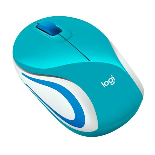 Mini Mouse Logitech Sem Fio Wireless Rc/nano 1000 dpi - M187 VERDE