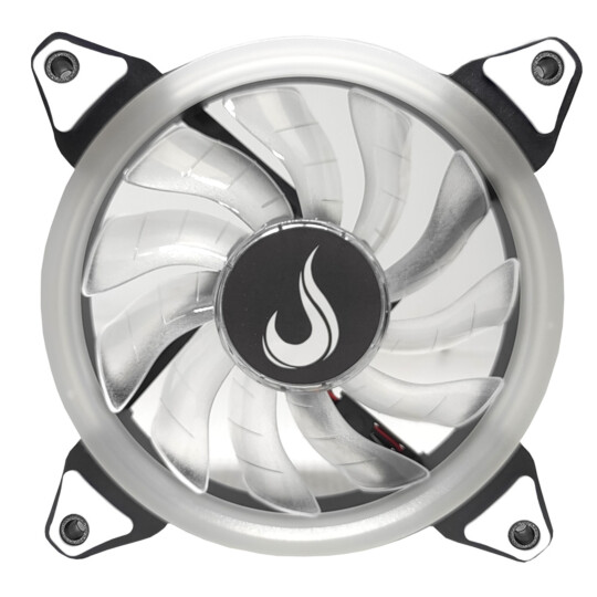 Cooler FAN Rise Mode Galaxy 120mm 12V Led Branco - RM-FN-01-BW