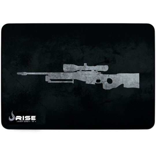 Mousepad Gamer Rise Mode Sniper Gray Médio 21X29X0,3cm - RG-MP04-SPG