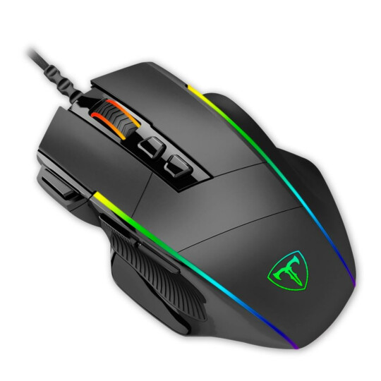 Mouse Gamer T-Dagger Roadmaster 8 Botões RGB 8000DPI - T-TGM307