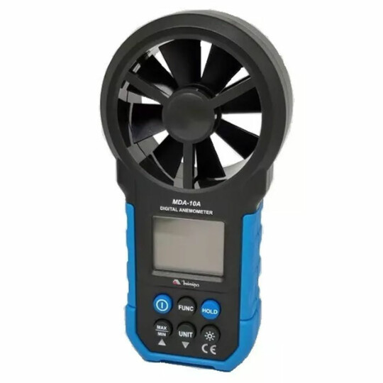 Anemômetro Digital Minipa com Hélice Acoplada - MDA-10A