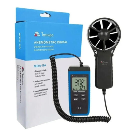Anemômetro Digital Minipa - MDA-11A