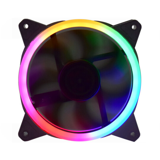 Cooler Fan Gamer K-Mex 120mm 30 Leds, 5 Cores - AF-B1225