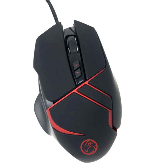 Mouse Gamer Brazil Pc Usb 2400 DPI com Iluminação Led - BPC-M812