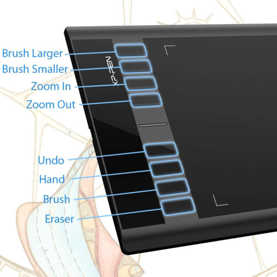 Mesa Digitalizadora XP-Pen para Arte Digital - STAR 03 B V2